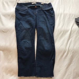 Madewell maternity cali demi jeans